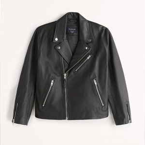 COPY - Abercrombie Vegan Leather Biker Jacket Size Medium
